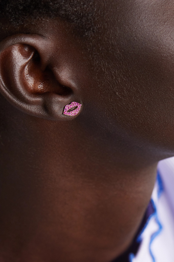 Valentine's jewelry for women : Pink Sapphire Kiss Earrings are a gorgeous splurge