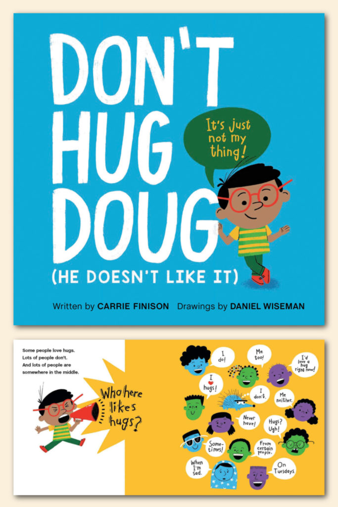 Great Children's Books about Neurodiversity and Autism: Don't Hug Doug (He Doesn't Like It!)