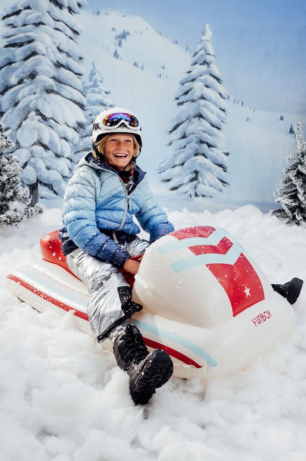 Funboy's Red Racer Snow Sled: Cool Valentine's gifts for boys