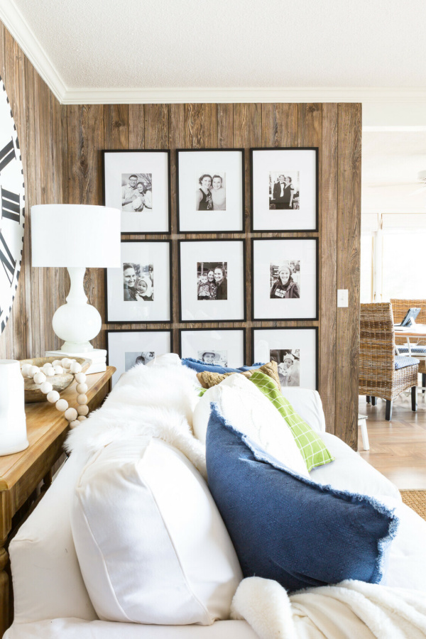 Affordable ways to update a family room: Hang your art like a pro with tips from In My Own Style