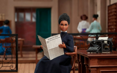 We’re here for this new Ida B. Wells doll from Barbie, the latest in their Inspiring Women Series