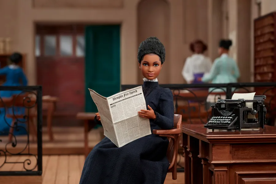 We’re here for this new Ida B. Wells doll from Barbie, the latest in their Inspiring Women Series