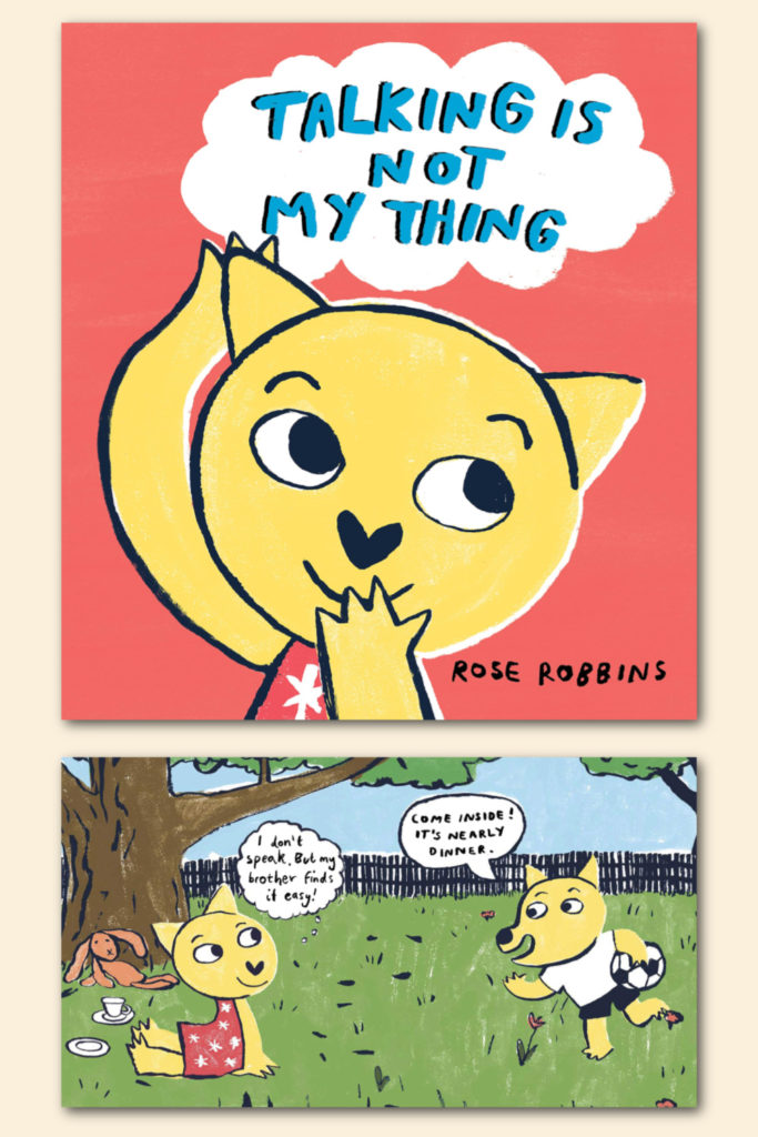 Great Children's Books about Neurodiversity and Autism: Talking is not My Thing