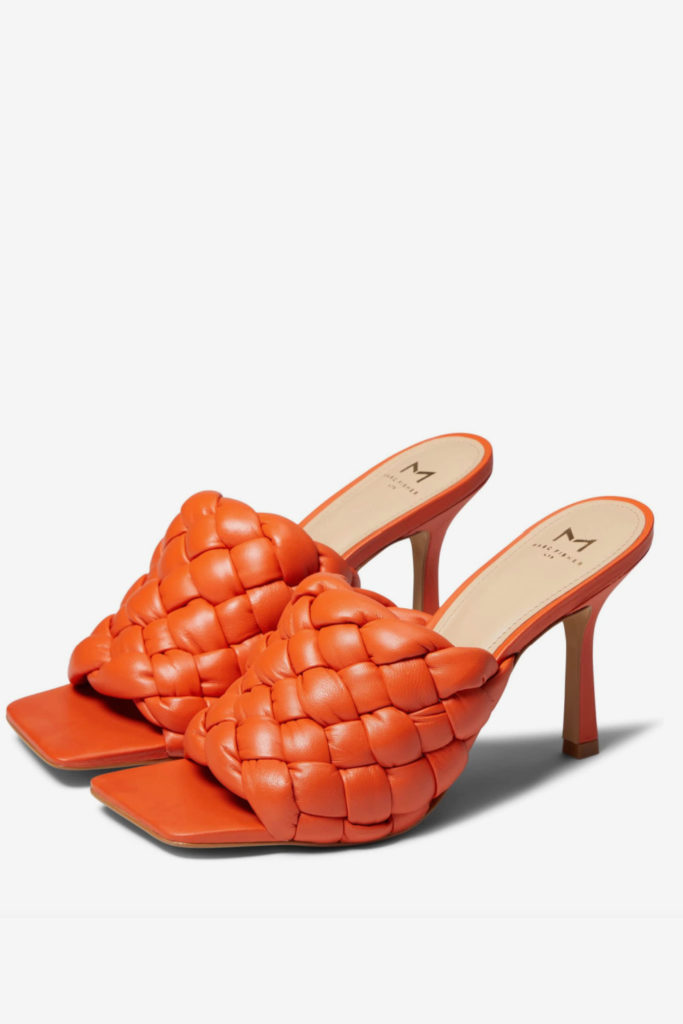 Puffy braided sandals on trend for spring/summer 2022: Marc Fisher Dakina Braided Stilettos are so hot!