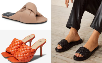 Liz’s favorite puffy, textured, and braided sandals for spring/summer 2022: The shoe trend that has me ready for pedicures!