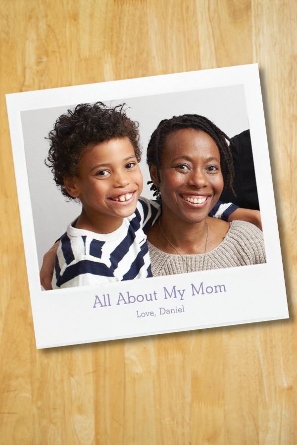 Pinhole Press's All About My Mom personalized book is such a special Mother's Day gift under $25