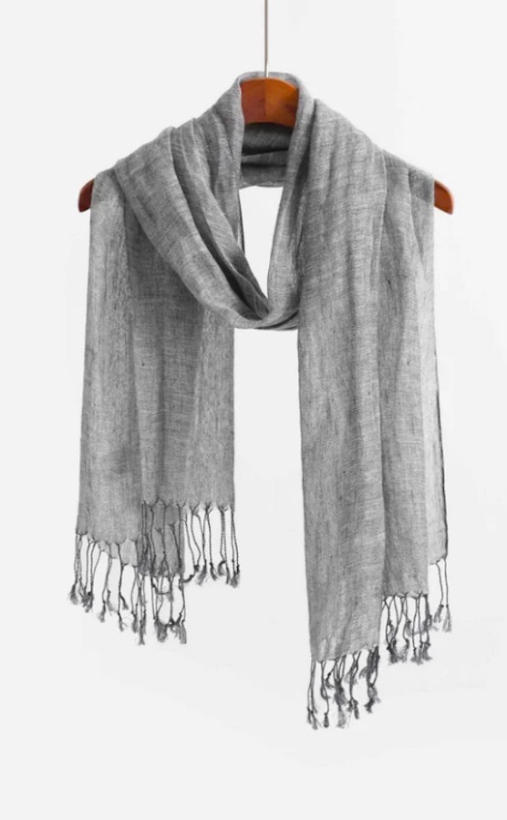 A lightweight linen scarf from Jeelow for Mother's Day