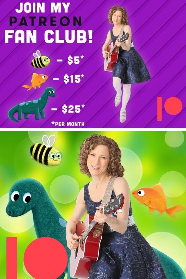 Laurie Berkner's Patreon Fan Club gives her fans a chance to support and learn about her new music