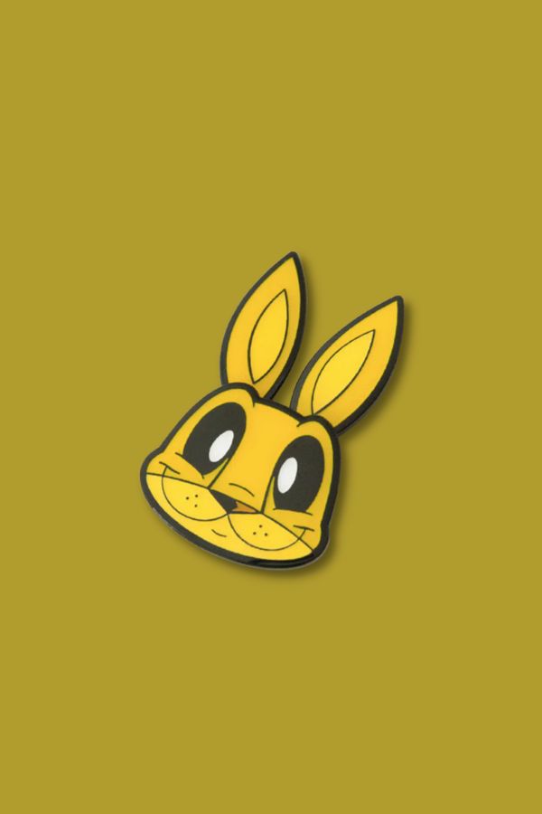 Cute, but not cutesy, bunny pin from Joe Ledbetter: great Easter gift under $20