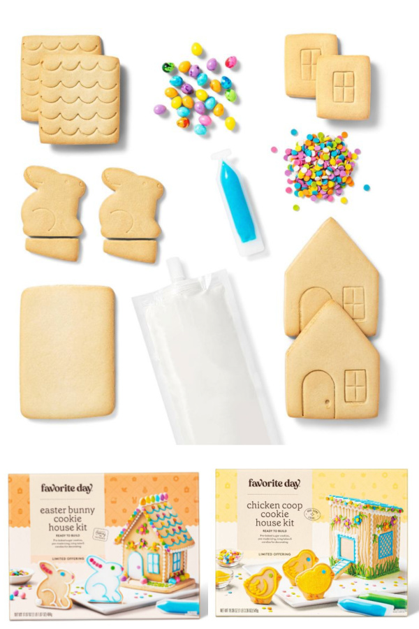 Creative, affordable Easter basket ideas for kids: Target's Easter cookie kits are so fun and under $10!