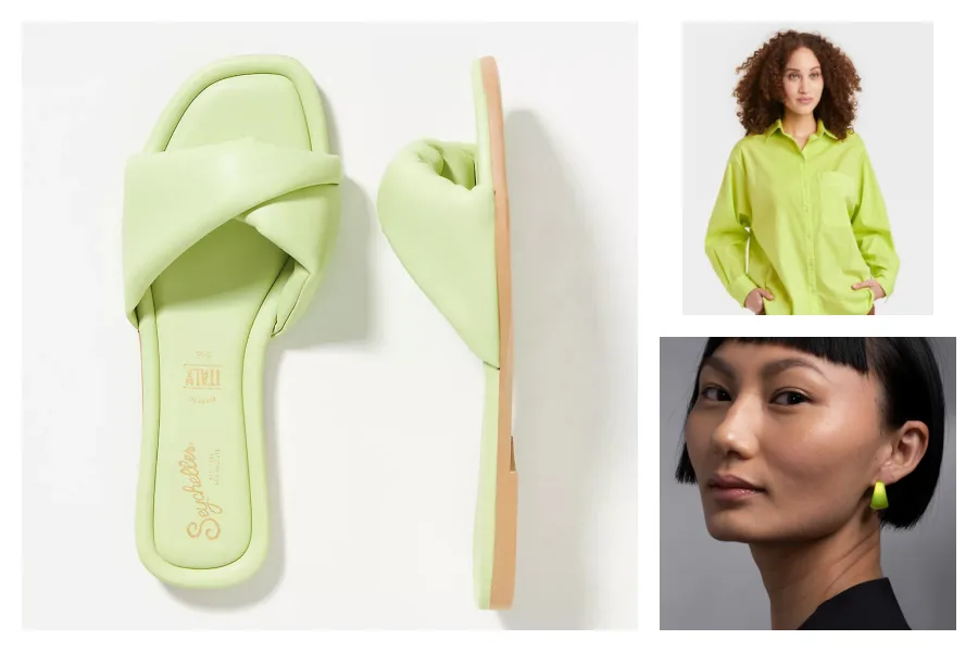 8 cool ways to wear lime green, this season’s hottest color