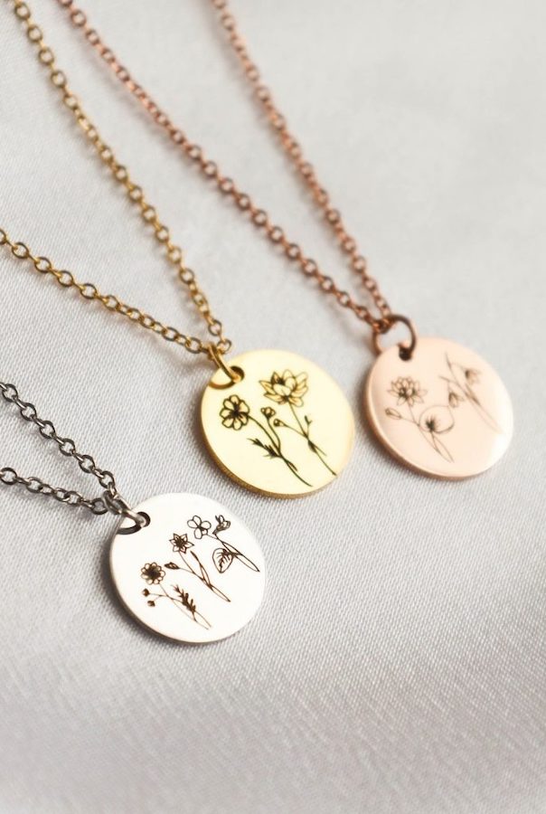 Beautiful Life Prints Products flower necklaces are perfect for Mother's Day and under $25
