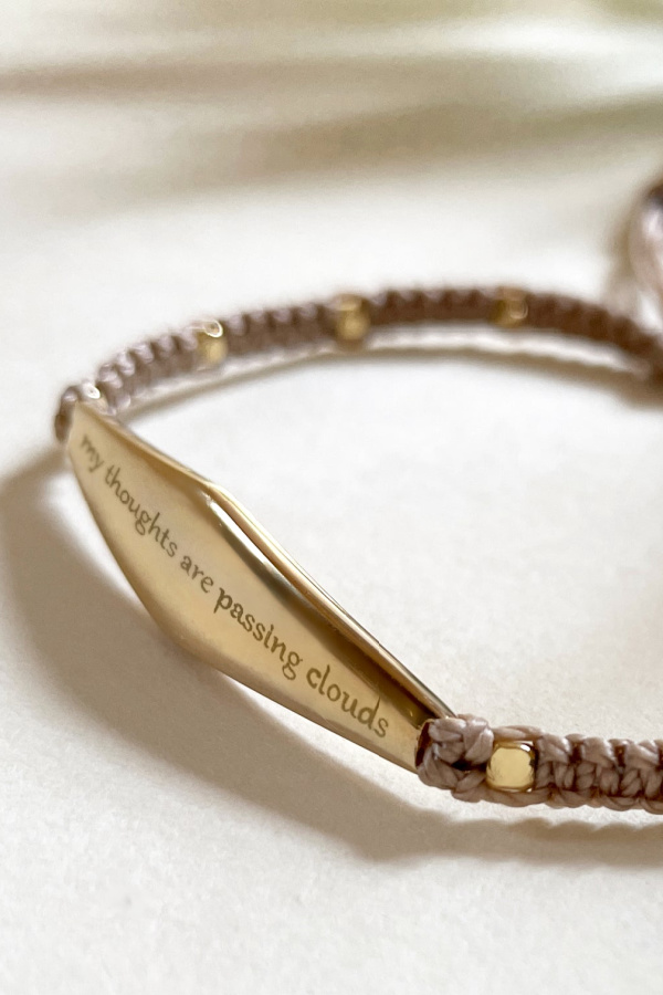 Presently Jewelry is destigmatizing anxiety and mental health issues with bracelets that give back and share mantras that can help in the moment