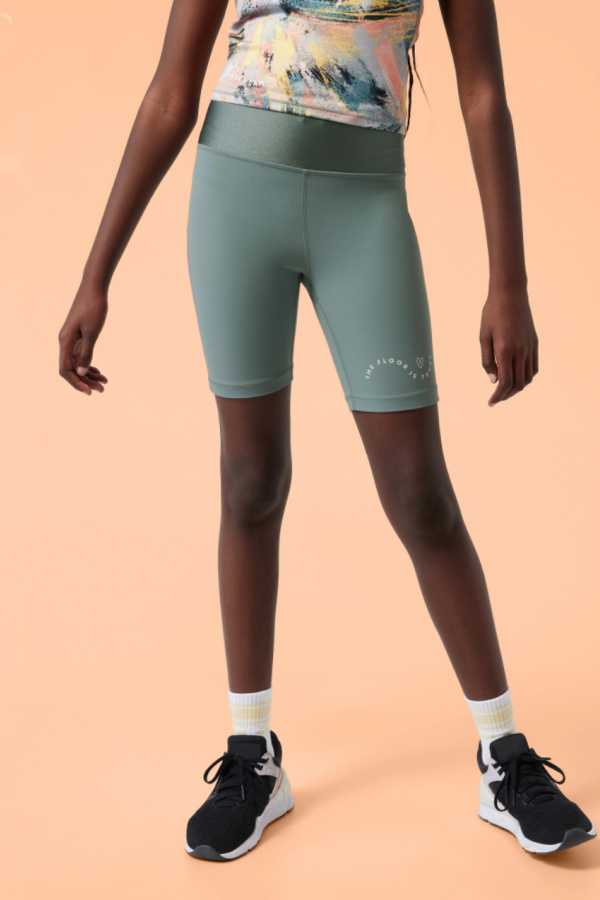 Simone Biles x Athleta girl collaboration: We're digging this Simone upgrade on basic bike shorts. So cute!