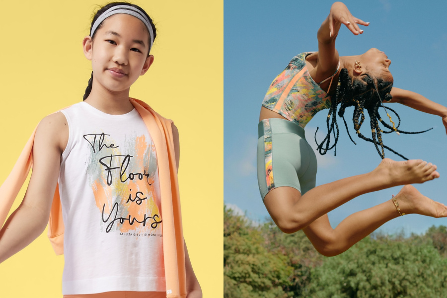 The new Simone Biles x Athleta Girl collab is a lot more meaningful than you might think.