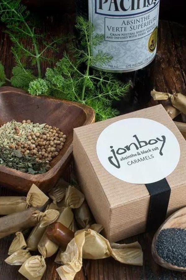 Jonboy's boozy small-batch caramels make a sweet gift for Father's Day