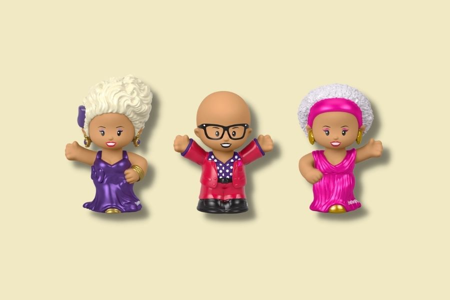 RuPaul's new Little People Collector set sashays down the runway today.
