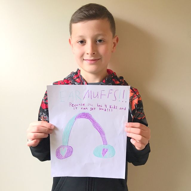 We asked kids what they would make their moms for Mother's Day: Here's Drew's Answer
