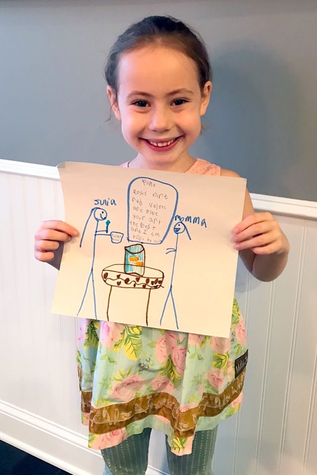 We asked kids what they would make their moms for Mother's Day: Here's Julia's Answer