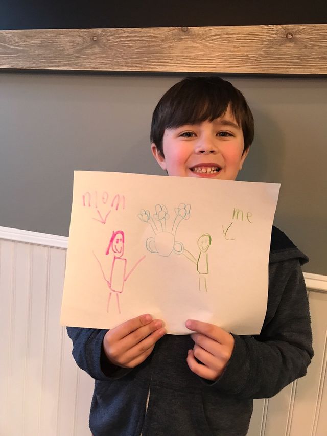 We asked kids what they would make their moms for Mother's Day: Here's Padraig's answer