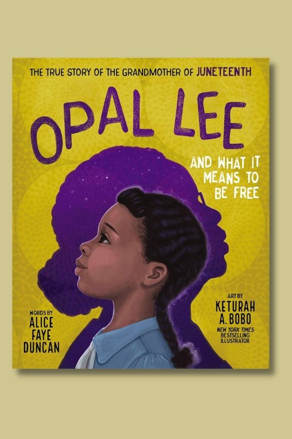 This excellent book tells the story of Opal Lee who fought to make Juneteenth a national holiday