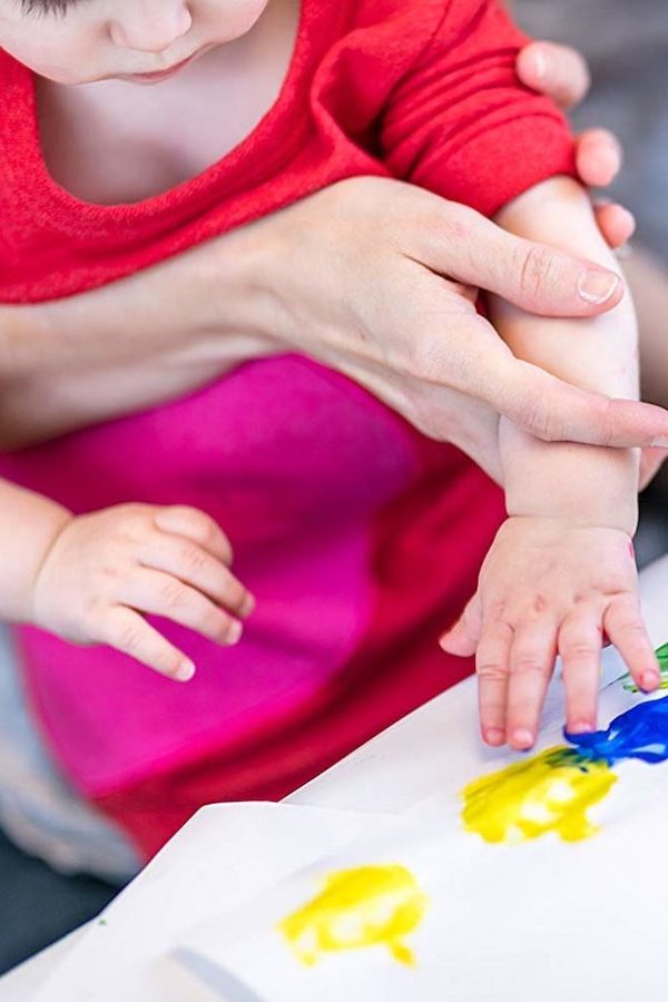 Cool first birthday gifts | Crayola's washable finger paints made for toddlers
