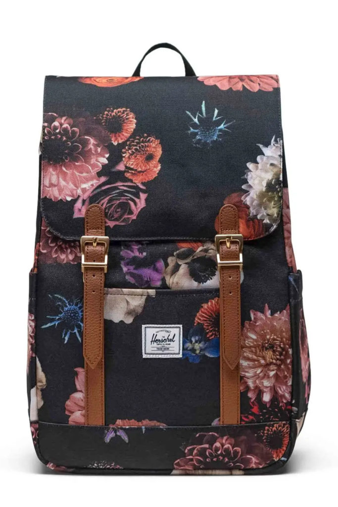 Hershel Retreat Backpack is great for teens, and this gorgeous floral is on sale