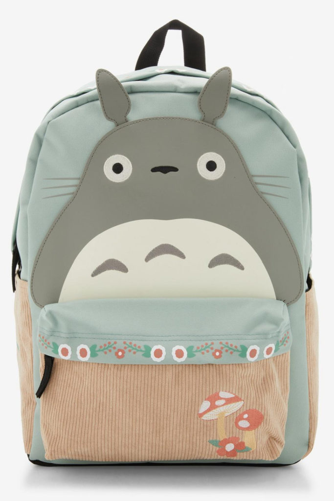 Totoro Backpack from Studio Ghibli - so cute for preschool, kindergarten or grade school