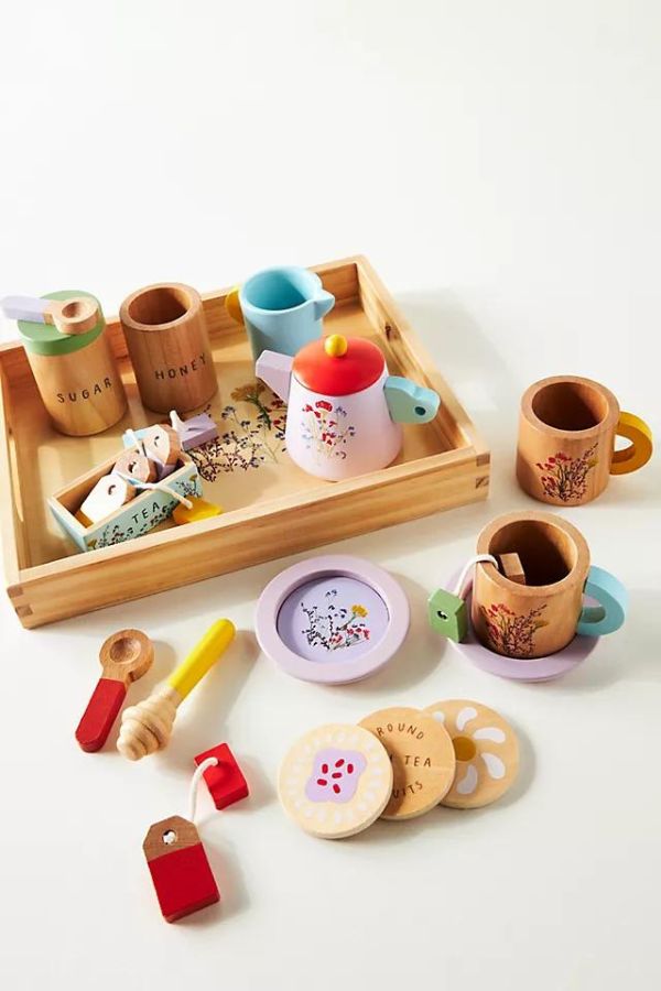 Adorable tea set from Anthropologie | The coolest 3 year old gifts