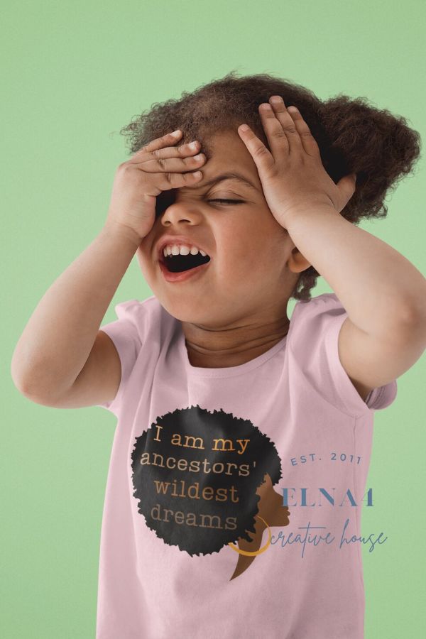 Black empowerment tee shirt for toddlers | The coolest gifts for 2 year olds