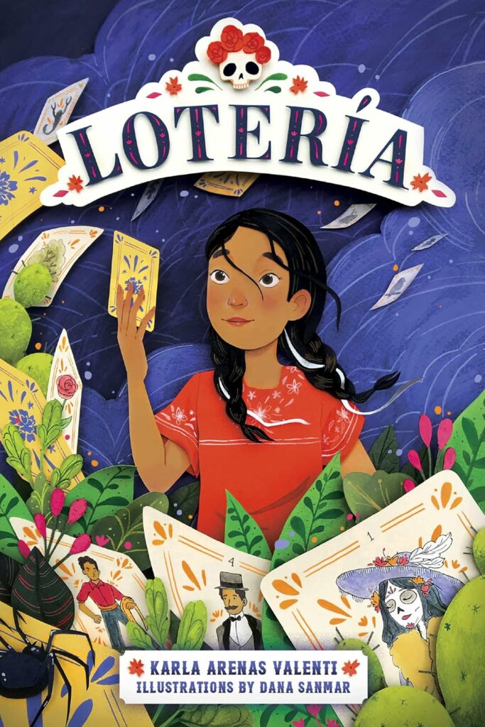 Hispanic Heritage books for kids: Lotería by Karla Arenas Valenti and Dana Sanmar is a new favorite!