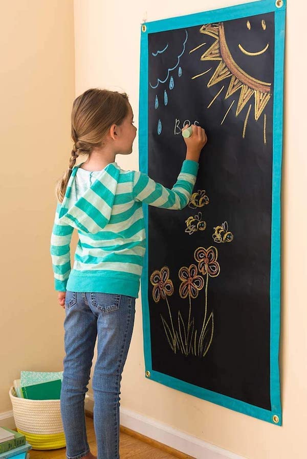 Chalkscapes roll-up chalk mat | The coolest gifts for 5 year olds
