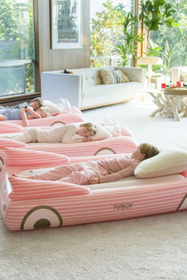 Funboy's sleepover air mattress convertible | The coolest gifts for 6 year olds