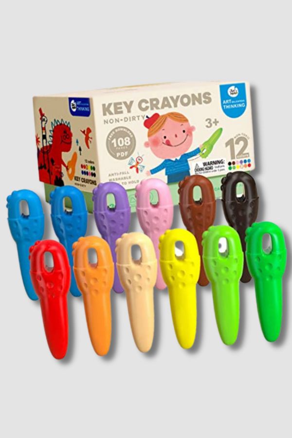 Key crayons from Jar Melo | The coolest gifts for 2 year old