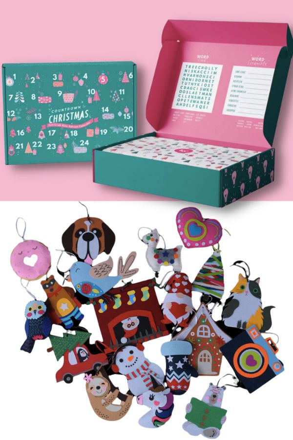 Make a craft-a-day with Kids Crafts LLC Advent calendar