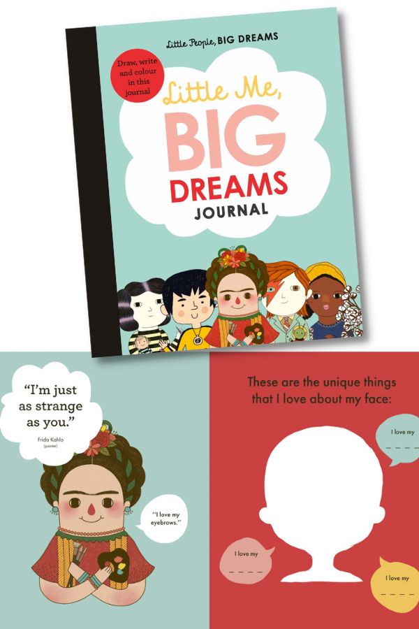 Little Me, Big Dreams journal | The coolest gifts for 7 year olds