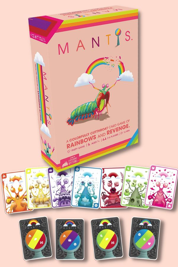 Mantis family card game | Coolest gifts for 7 year olds