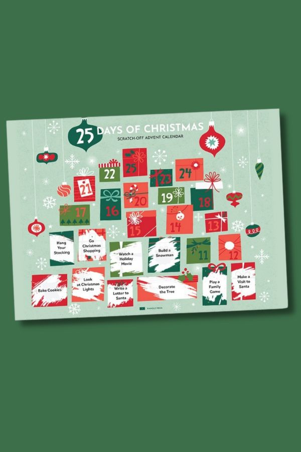 Create your own custom Advent calendar from Pinhole Press