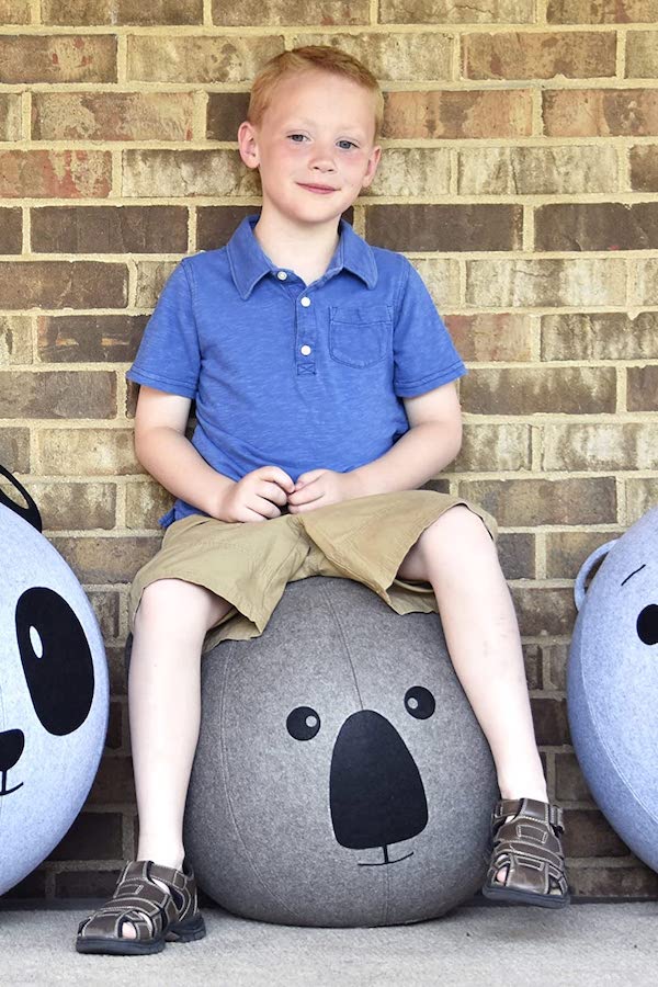 Sitting ball chair for kids | The coolest gifts for 7 year olds