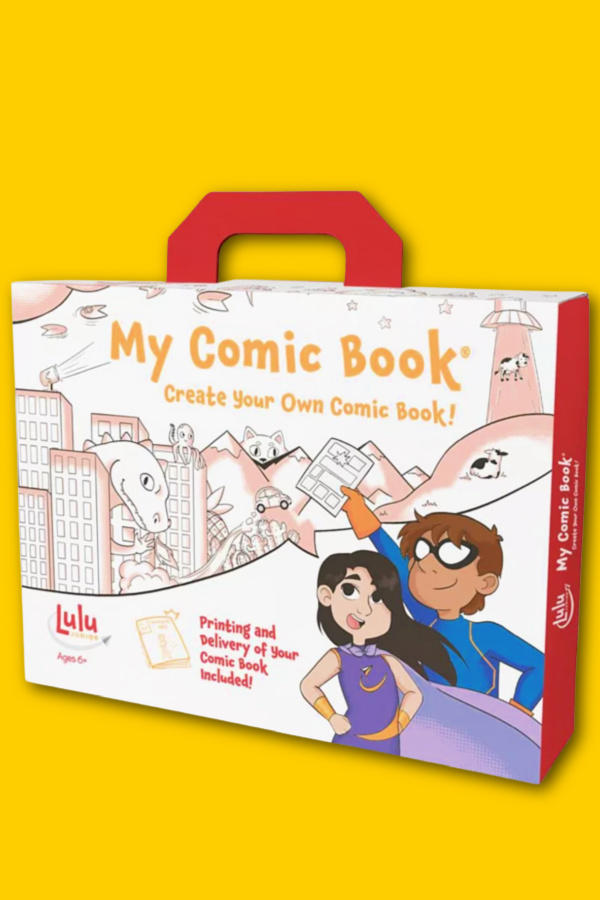 Create your own comic book kit from Lulu Jr | The coolest birthday gifts for tweens