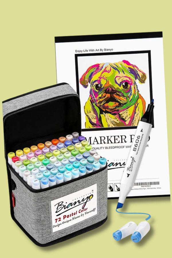 Biayo markers and art paper | The coolest gifts for teens
