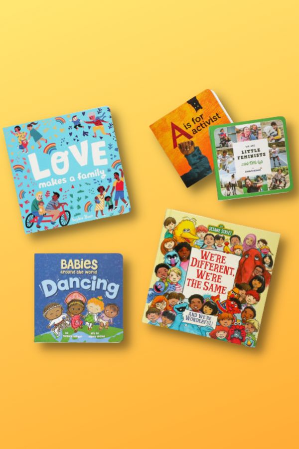 Inclusive board book bundle from Babylist | Cool first birthday gifts