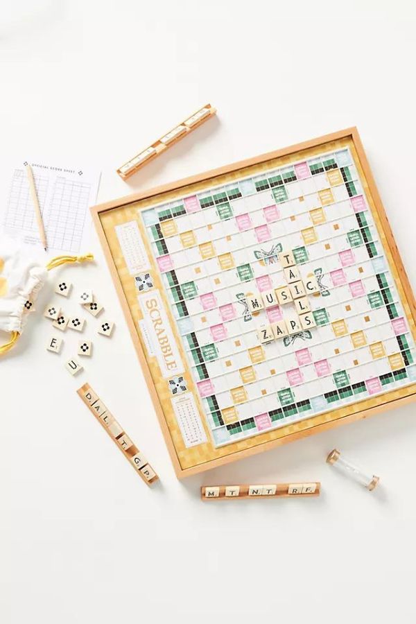 This beautiful Scrabble game from Anthropologie makes a wonderful mother-in-law gift.