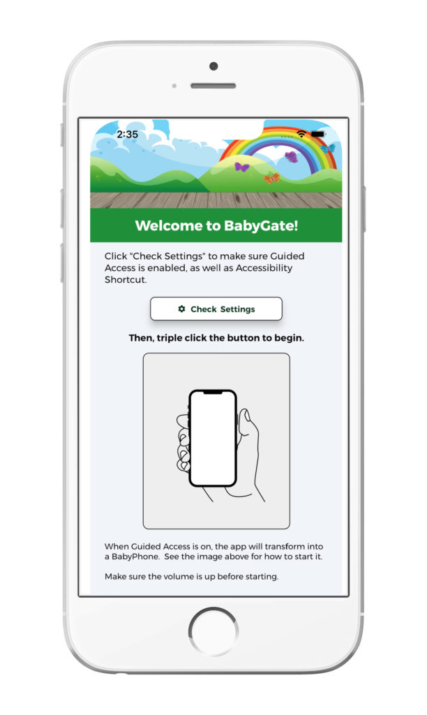 The BabyGate app makes your phone baby safe | sponsor
