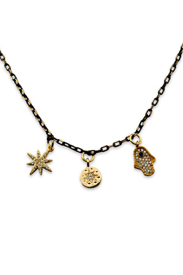 Hamsa charm necklace: Cool Hanukkah gifts 2022