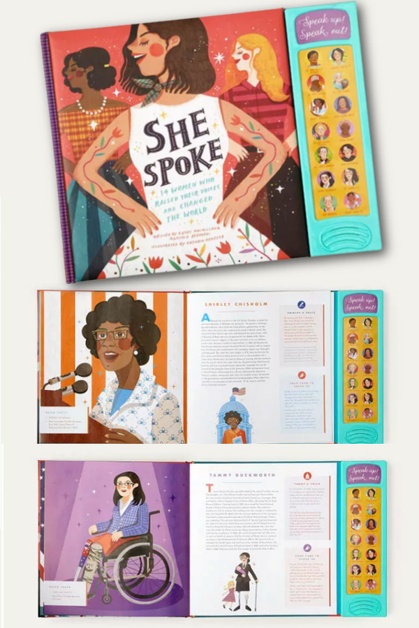 Voices of Inspirational Women book | The coolest gifts for 6 year olds