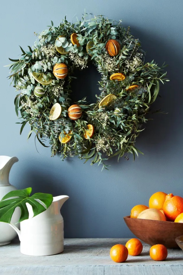 Mother-in-law gifts: Seasonal wreath subscription via Food 52