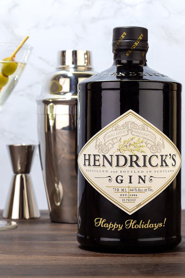 Gift top-shelf liquor engraved with a greeting or name from Personal Wine
