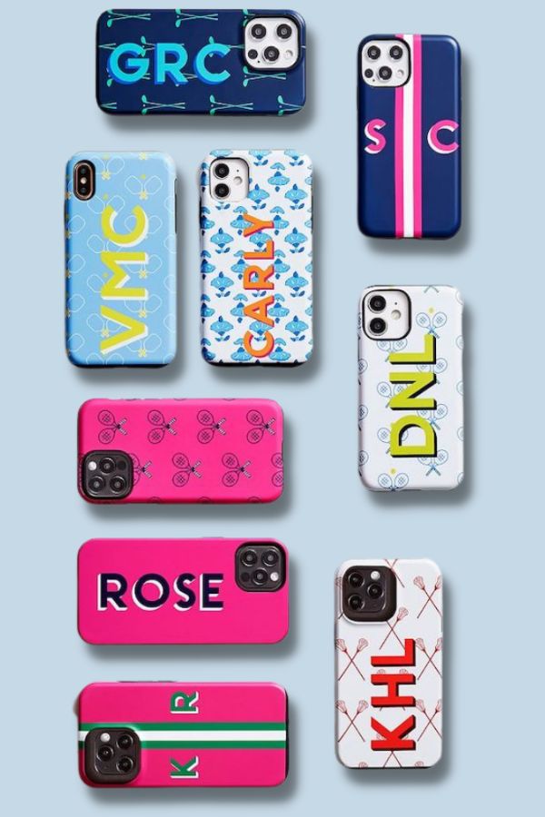 These personalized phone cases from Mark & Graham can be ready by the holidays.