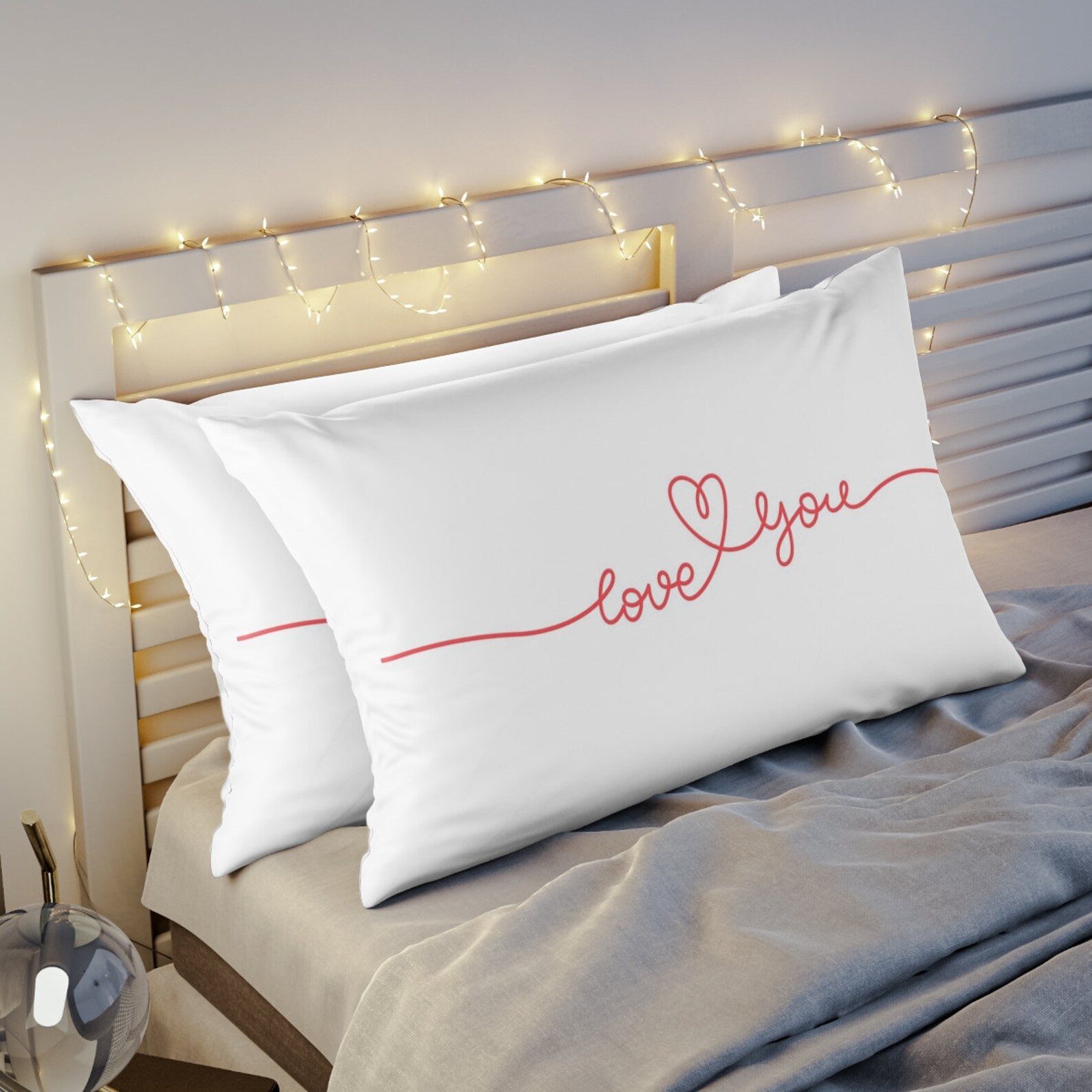 Love you pillow cover: Gifts under $15